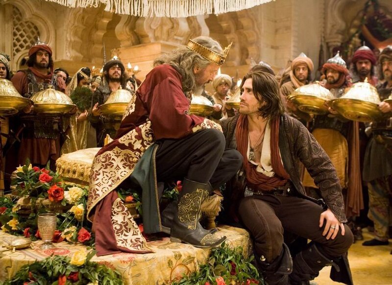 King and Man on Throne