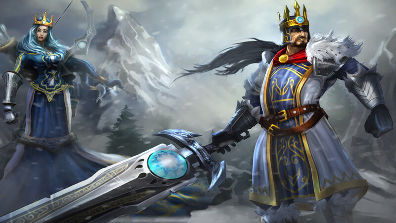 King and Queen in Armor