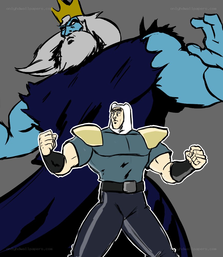 King and warrior characters