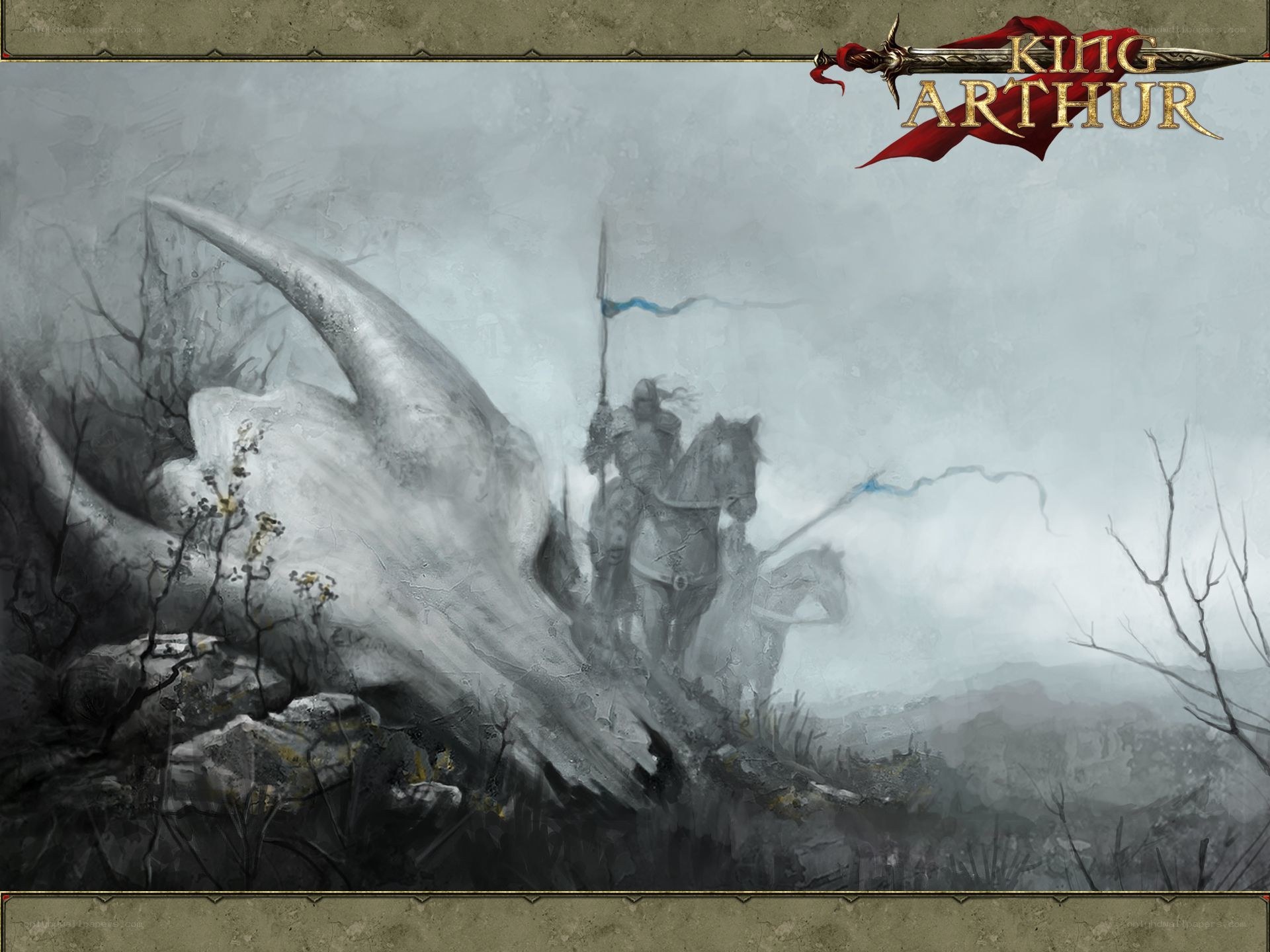 King Arthur knight artwork