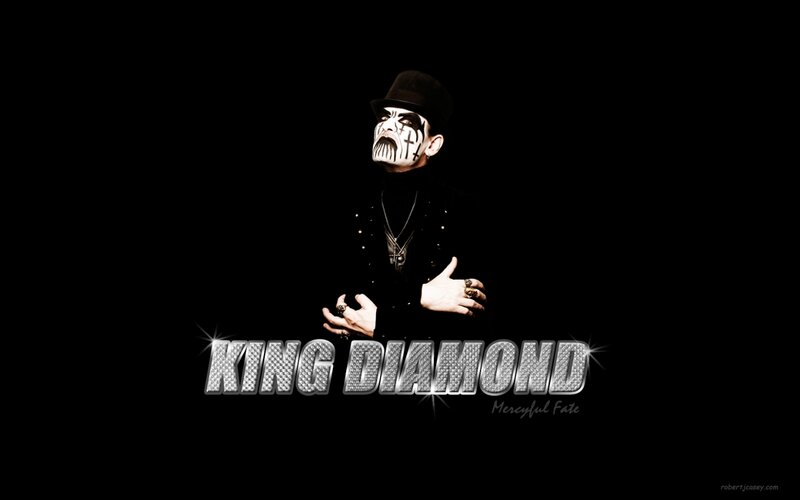 King Diamond with makeup