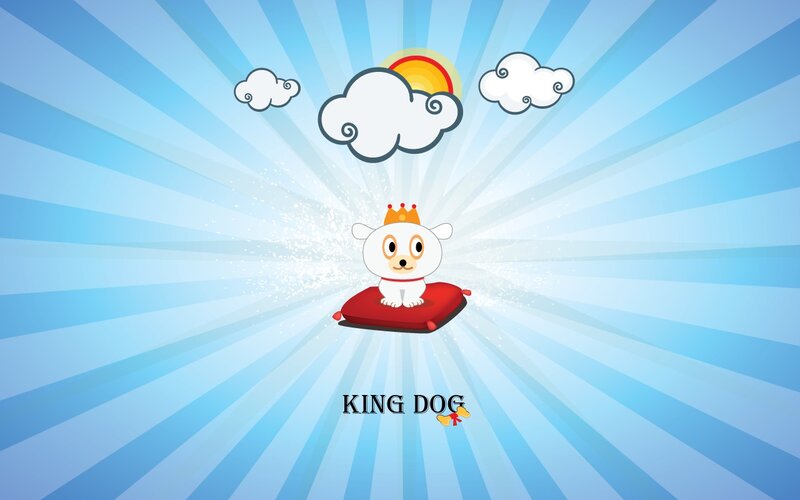 King Dog title screen