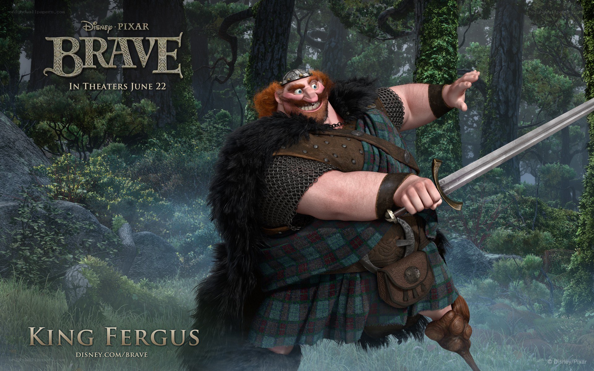 King Fergus from Brave