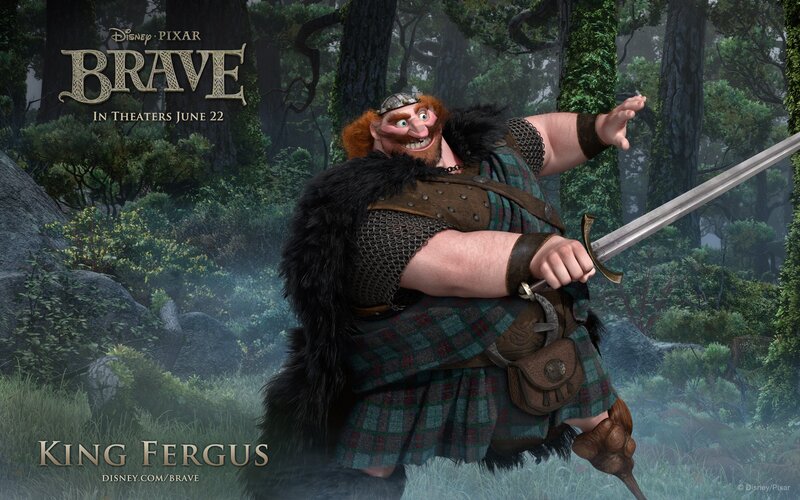 King Fergus in Forest
