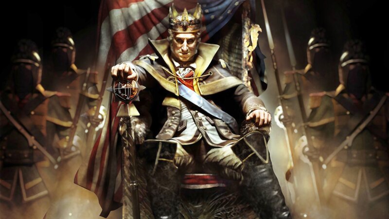 King George III in Assassin's Creed