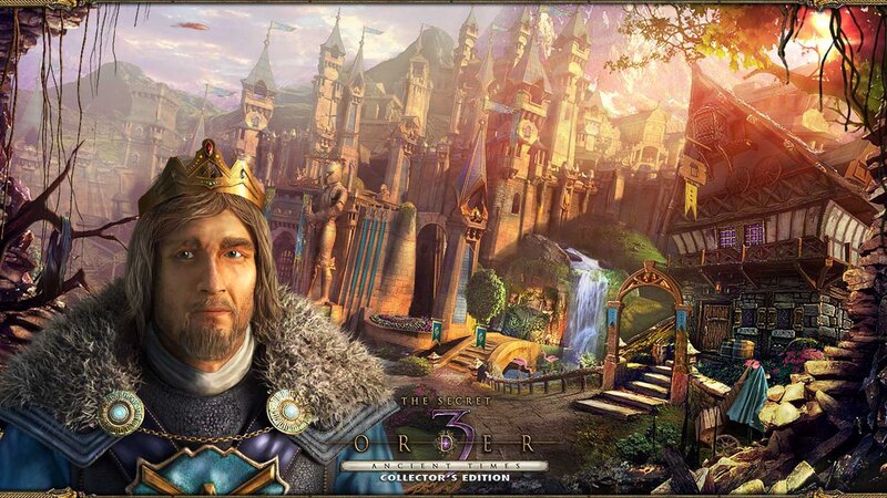 King in Front of Castle