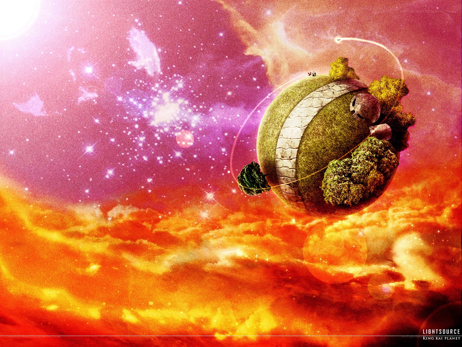 King Kai's Planet in Space