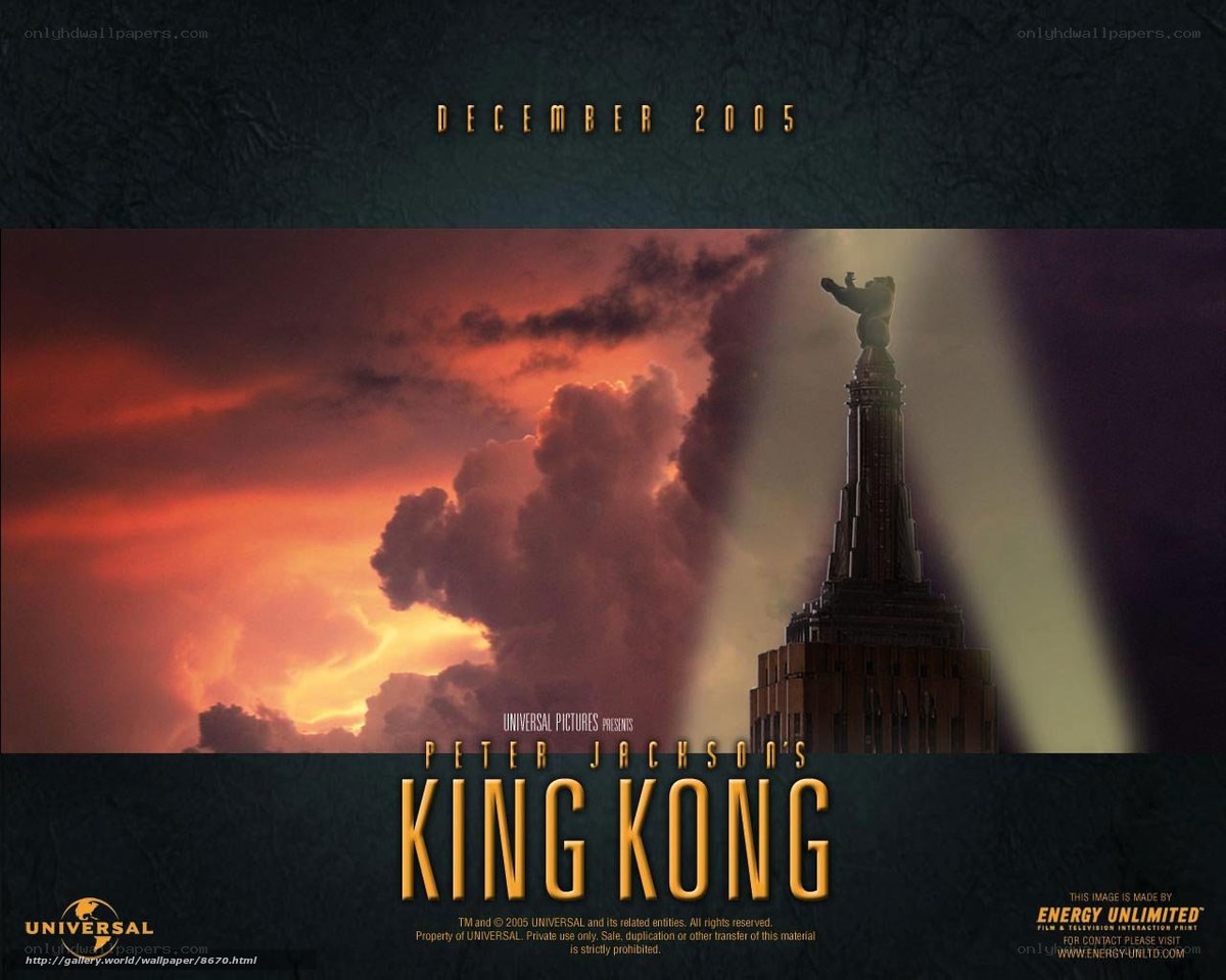 King Kong movie poster