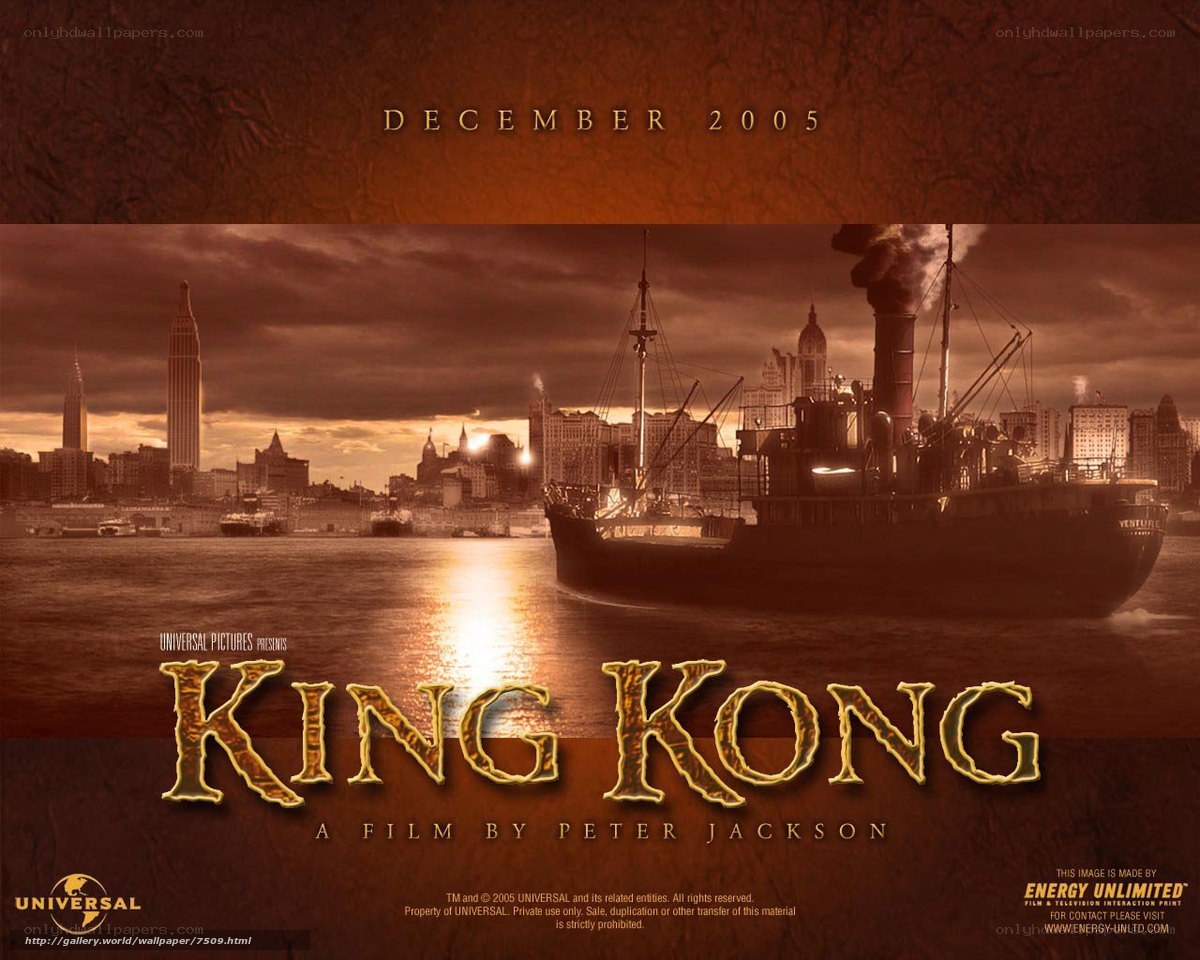 King Kong movie poster