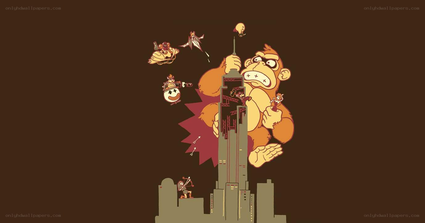 King Kong vs. monsters
