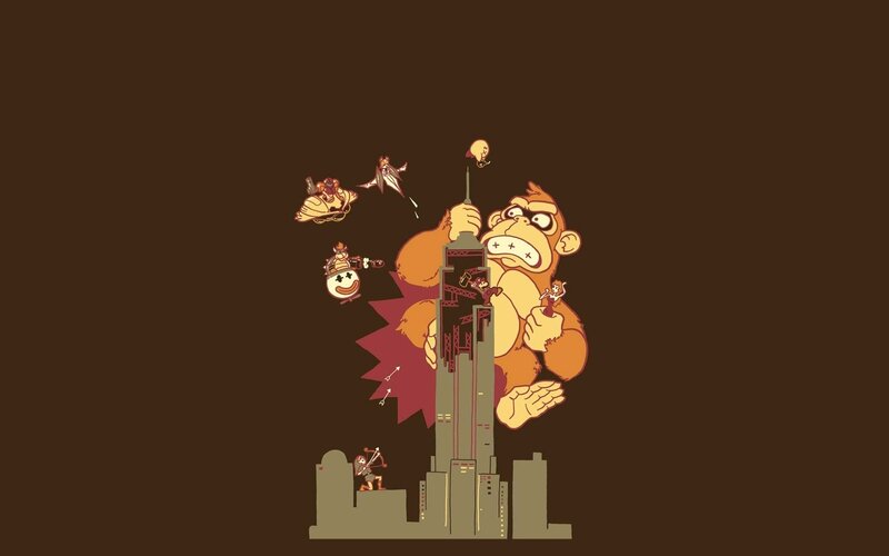 King Kong vs. tiny warriors
