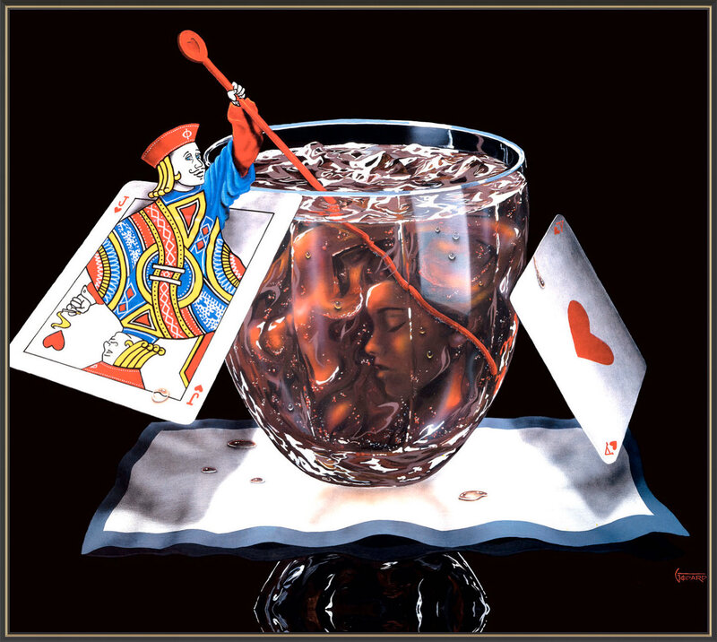 King of Hearts Card Figure