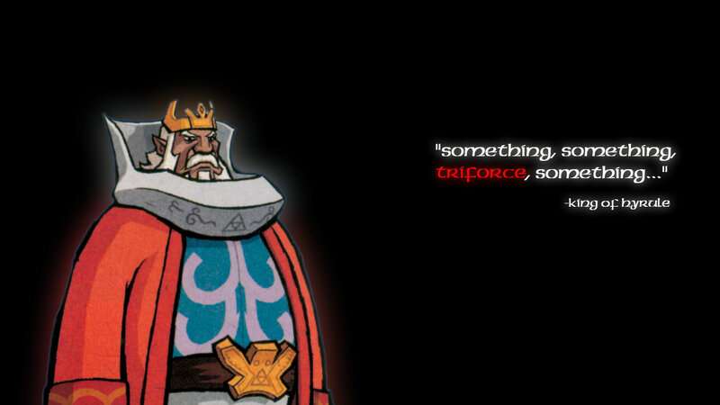 King of Hyrule quote