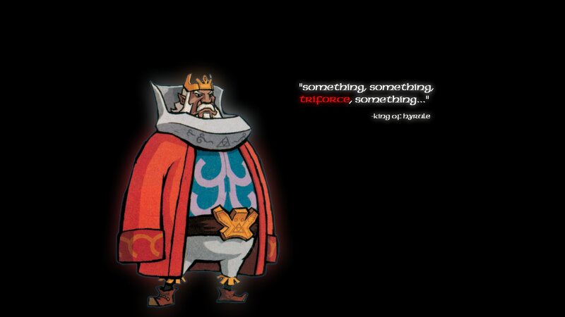 King of Hyrule quote