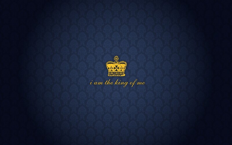 king of me wallpaper