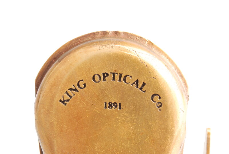 King Optical Co. 1891 engraving