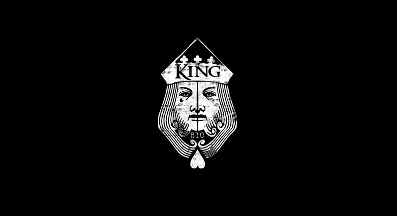 King Playing Card Face