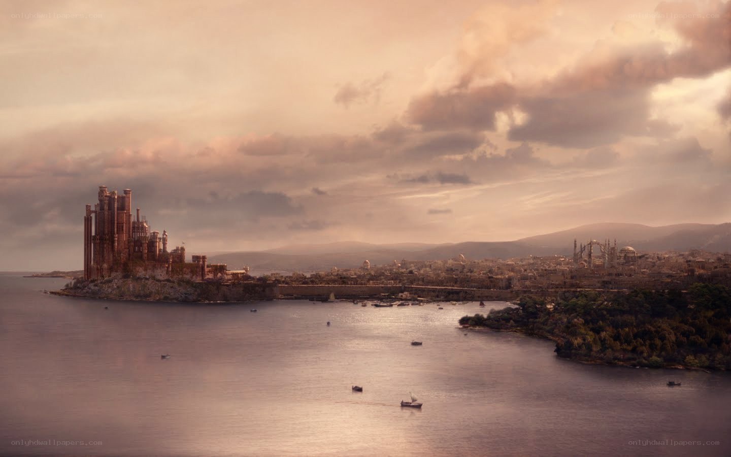King's Landing at dusk