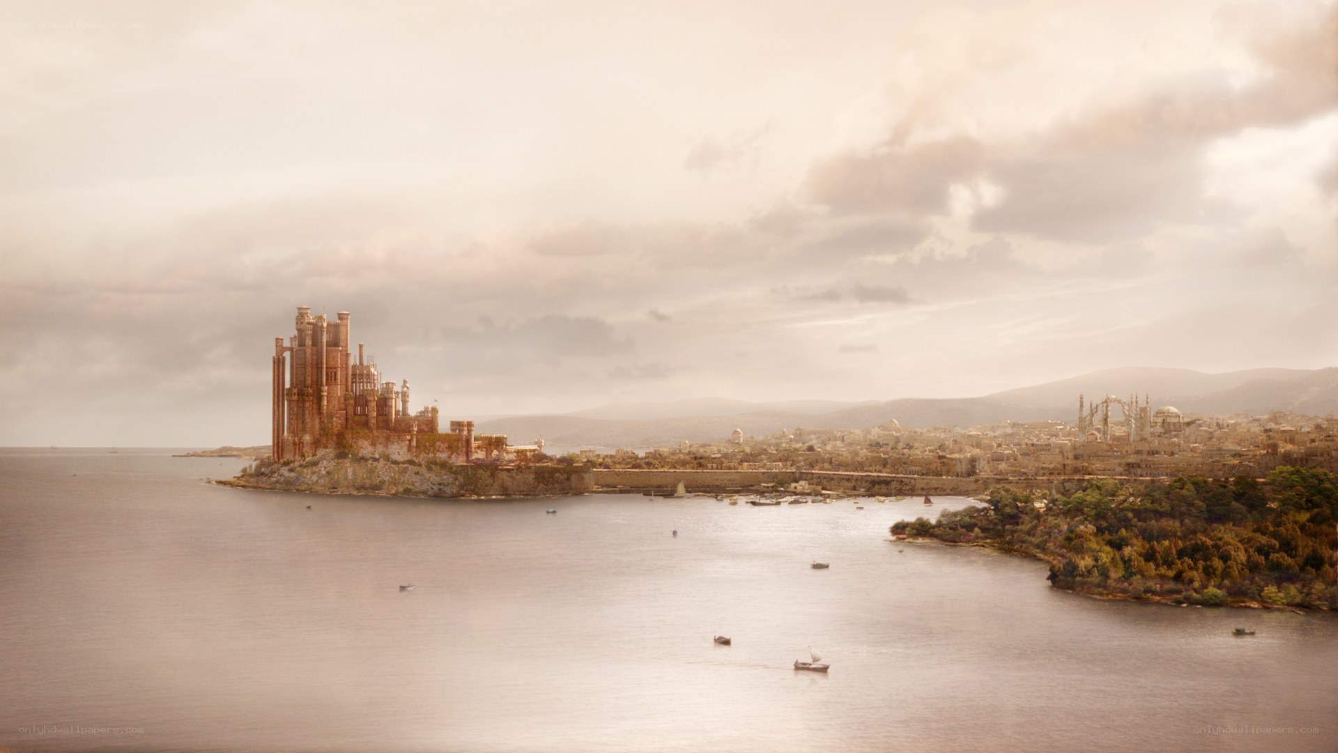 King's Landing from a distance