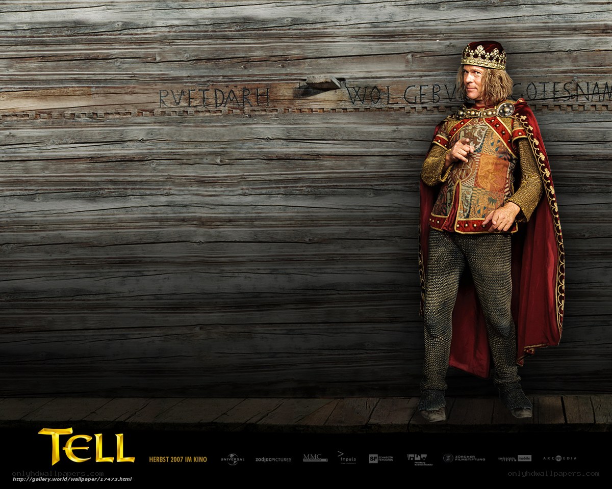 King Tell character poster