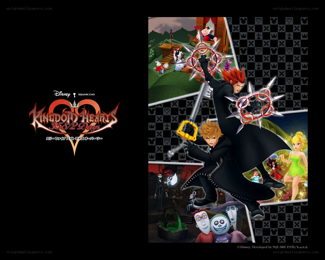 Kingdom Hearts 358/2 Days artwork