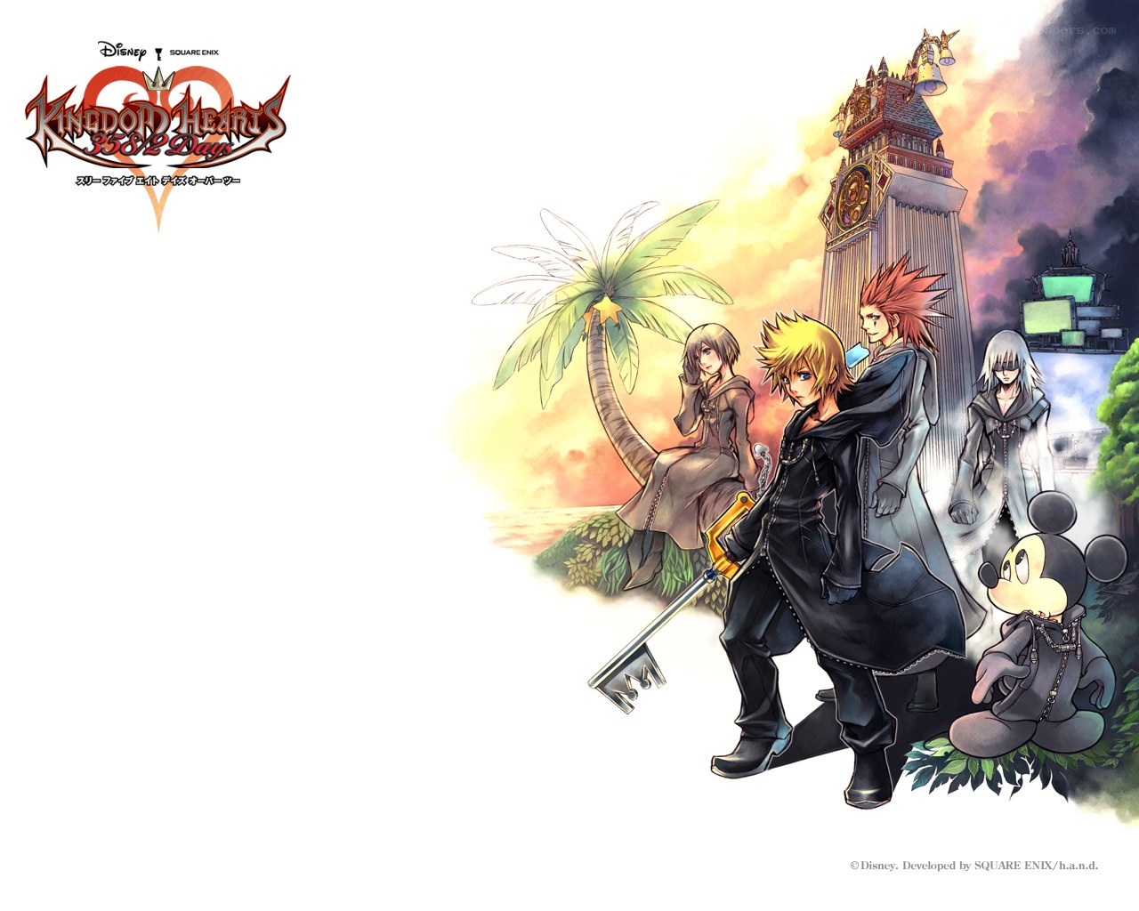 Kingdom Hearts 358/2 Days artwork