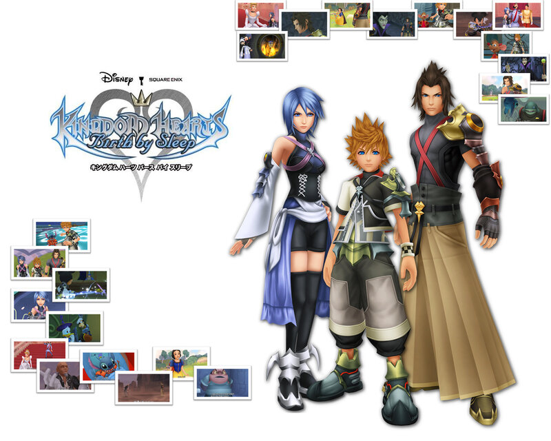 Kingdom Hearts Birth by Sleep artwork