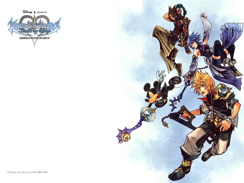 Kingdom Hearts Birth by Sleep artwork