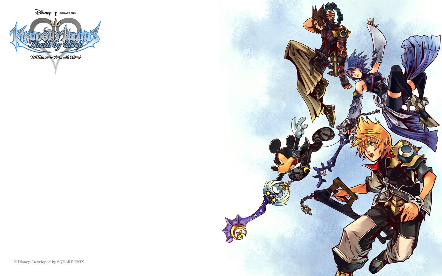Kingdom Hearts Birth by Sleep characters