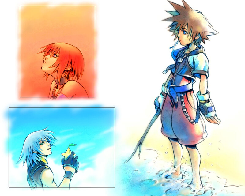 Kingdom Hearts character art