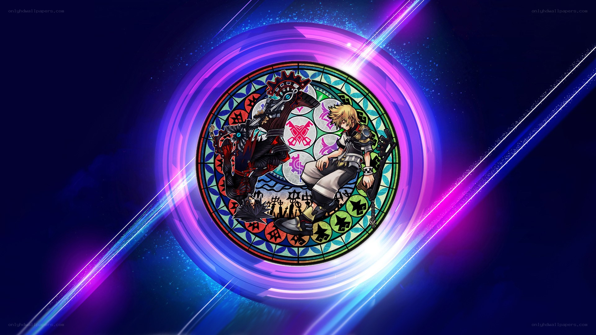 Kingdom Hearts character art