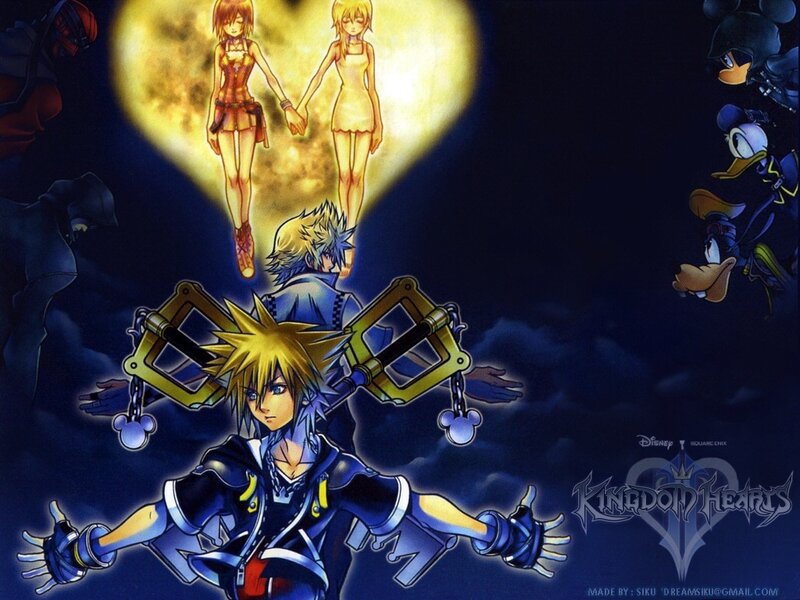 Kingdom Hearts character art