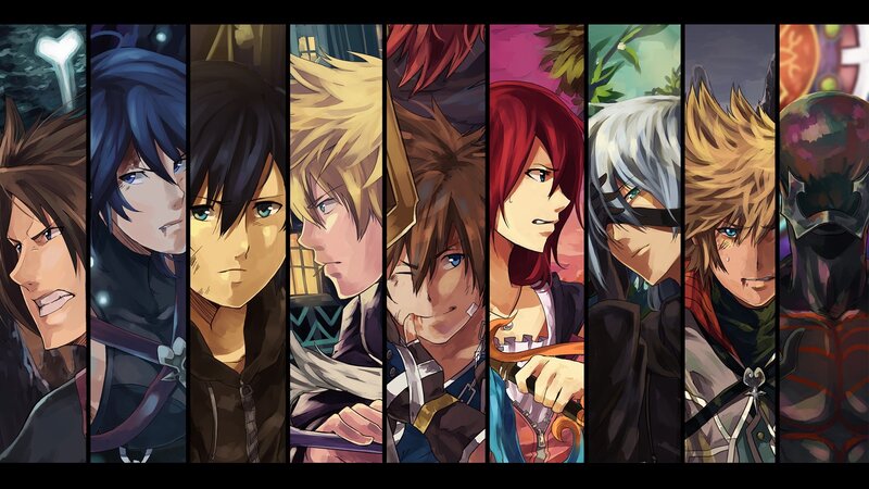 Kingdom Hearts character lineup