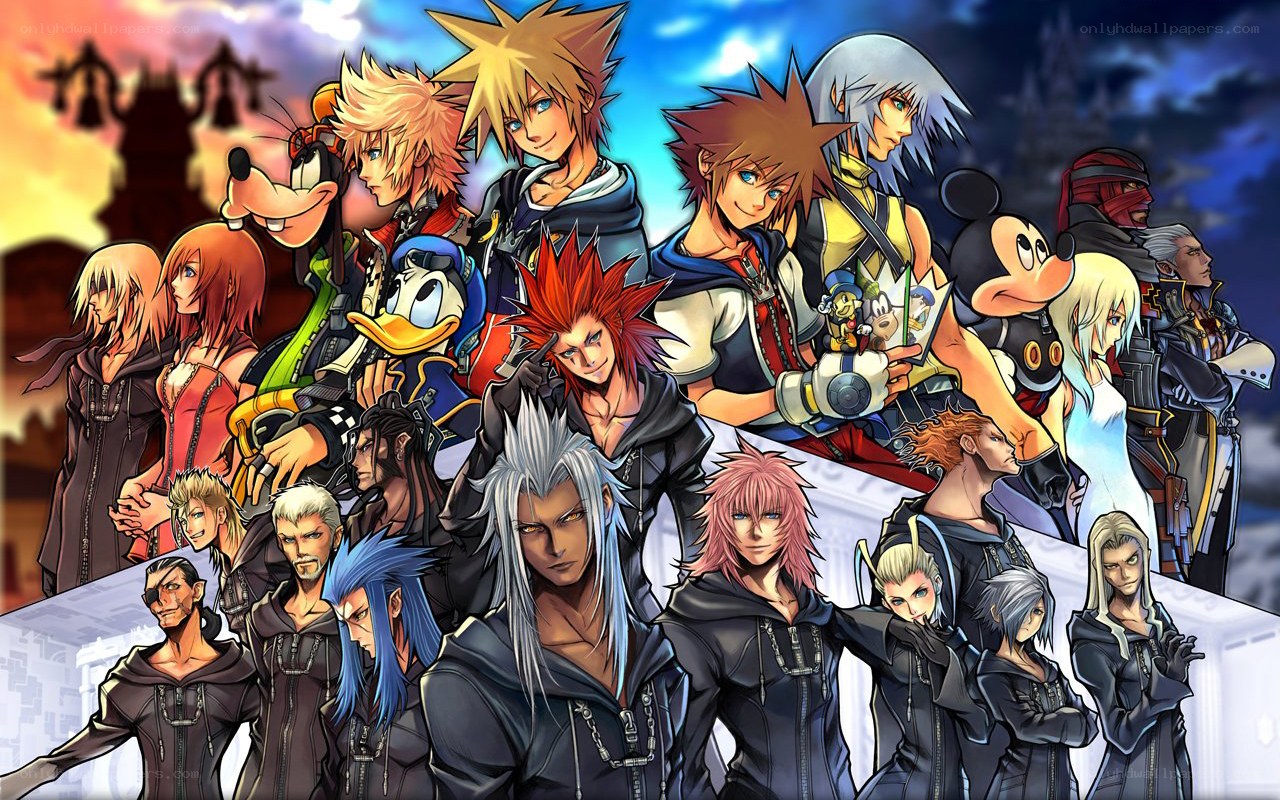 Kingdom Hearts character lineup