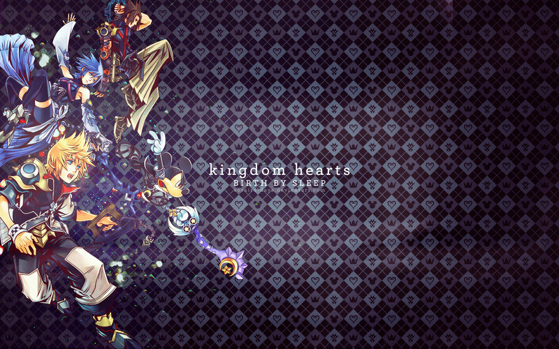 Kingdom Hearts characters artwork