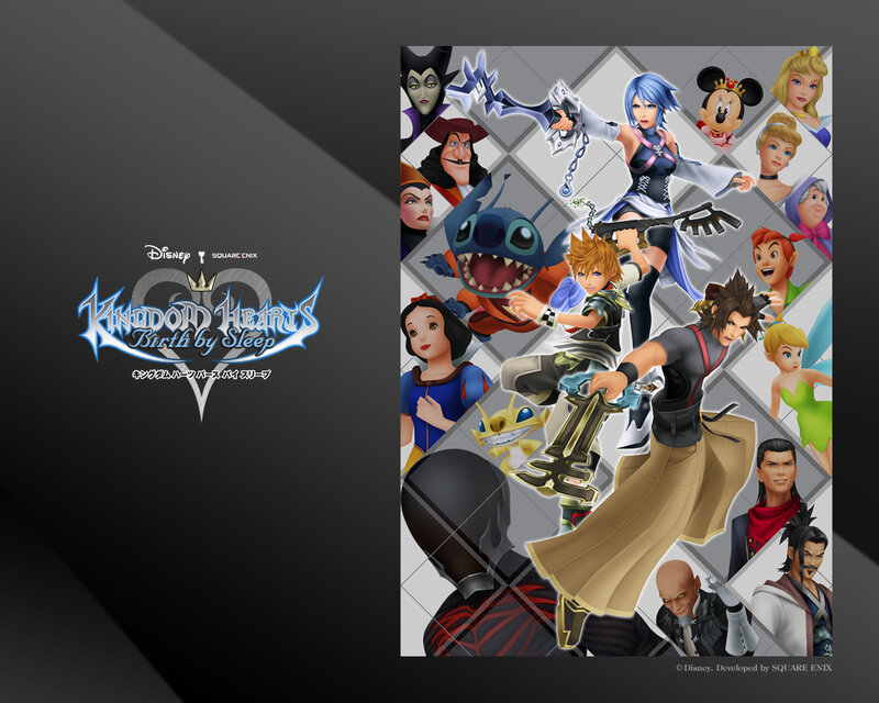 Kingdom Hearts Characters — Black, Dramatic, Digital Art, Disney Characters