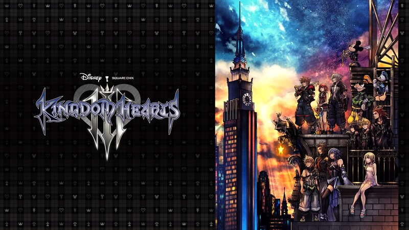 Kingdom Hearts Characters — Blue, Dramatic, Sunset, Digital Art
