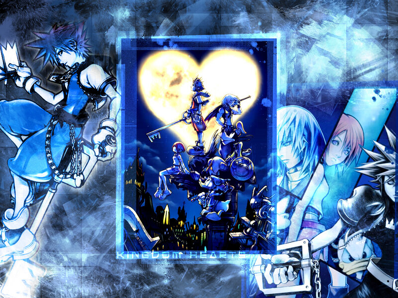 Kingdom Hearts Characters — Blue, Dramatic