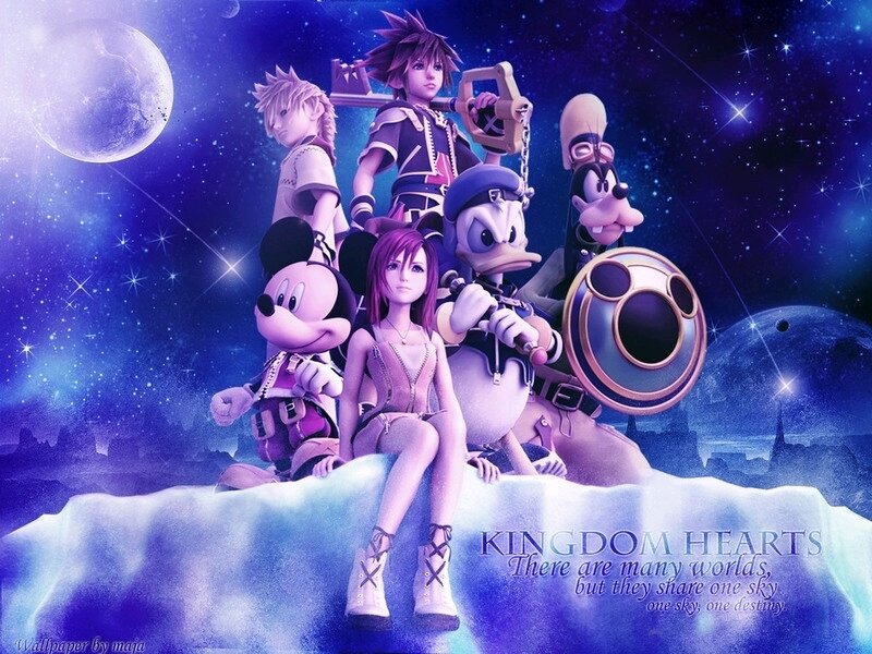 Kingdom Hearts Characters — Blue