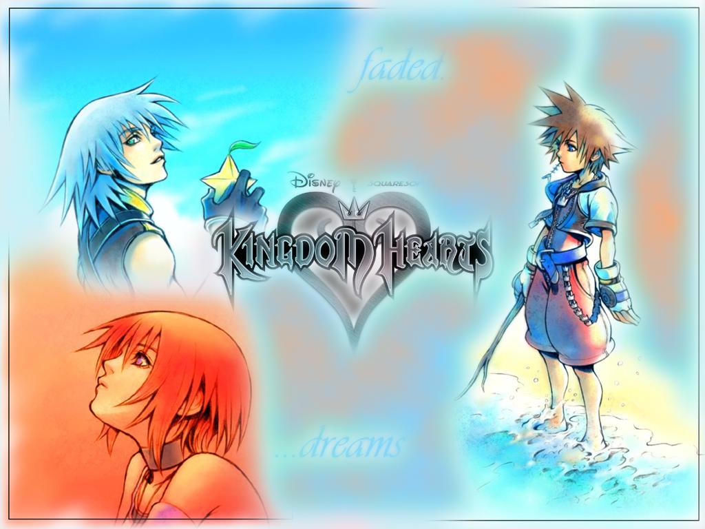 Kingdom Hearts characters collage