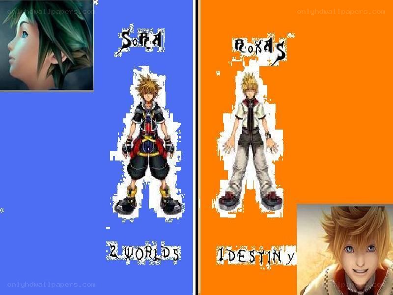 Kingdom Hearts characters comparison