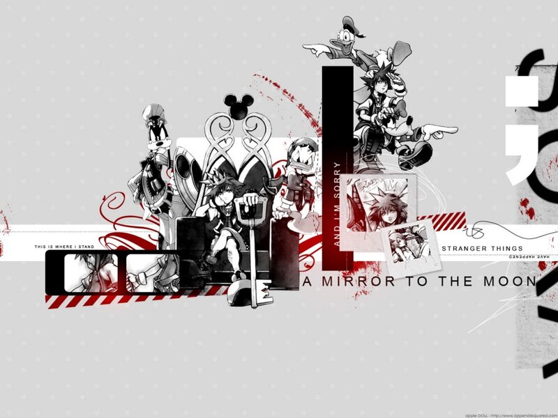 Kingdom Hearts Characters — Gray