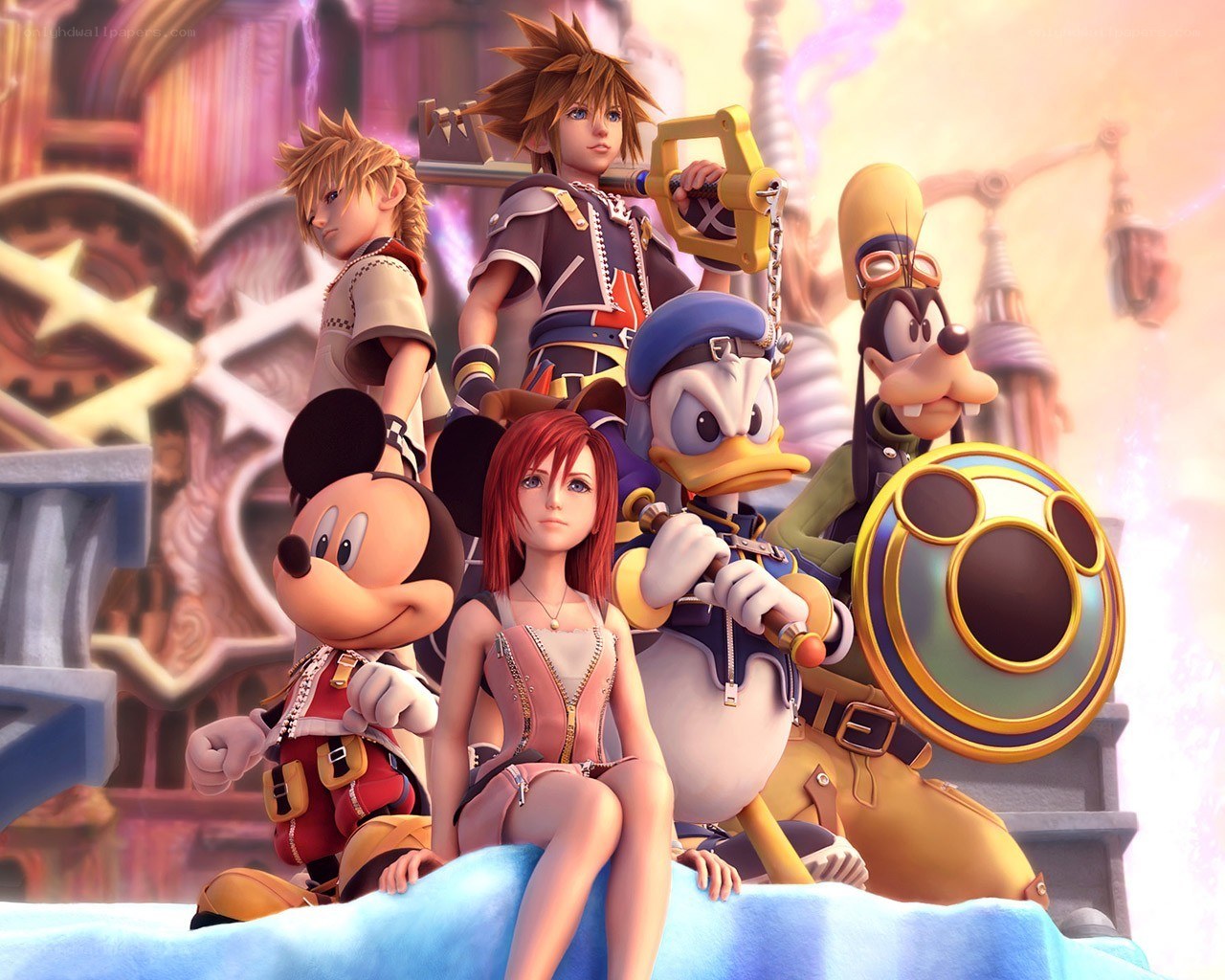 Kingdom Hearts characters group