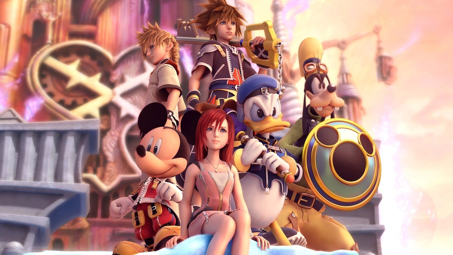 Kingdom Hearts characters group