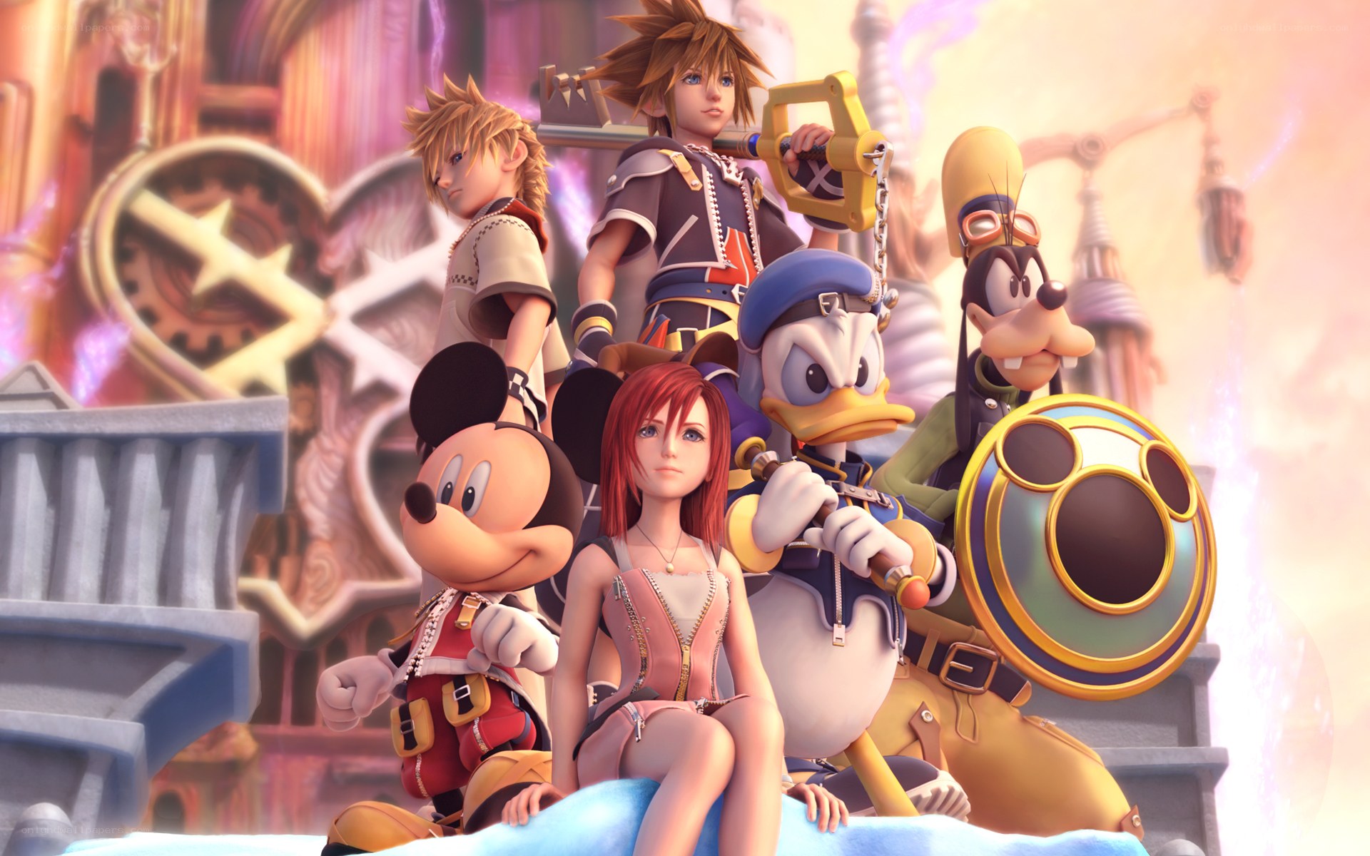 Kingdom Hearts characters group