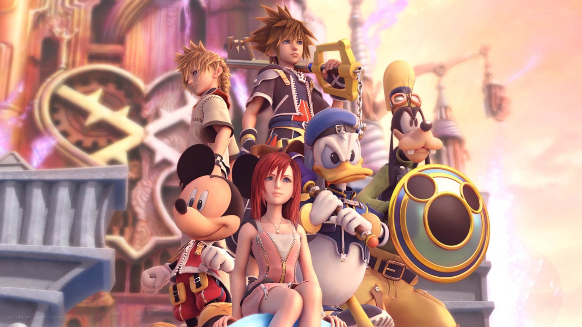 Kingdom Hearts characters group