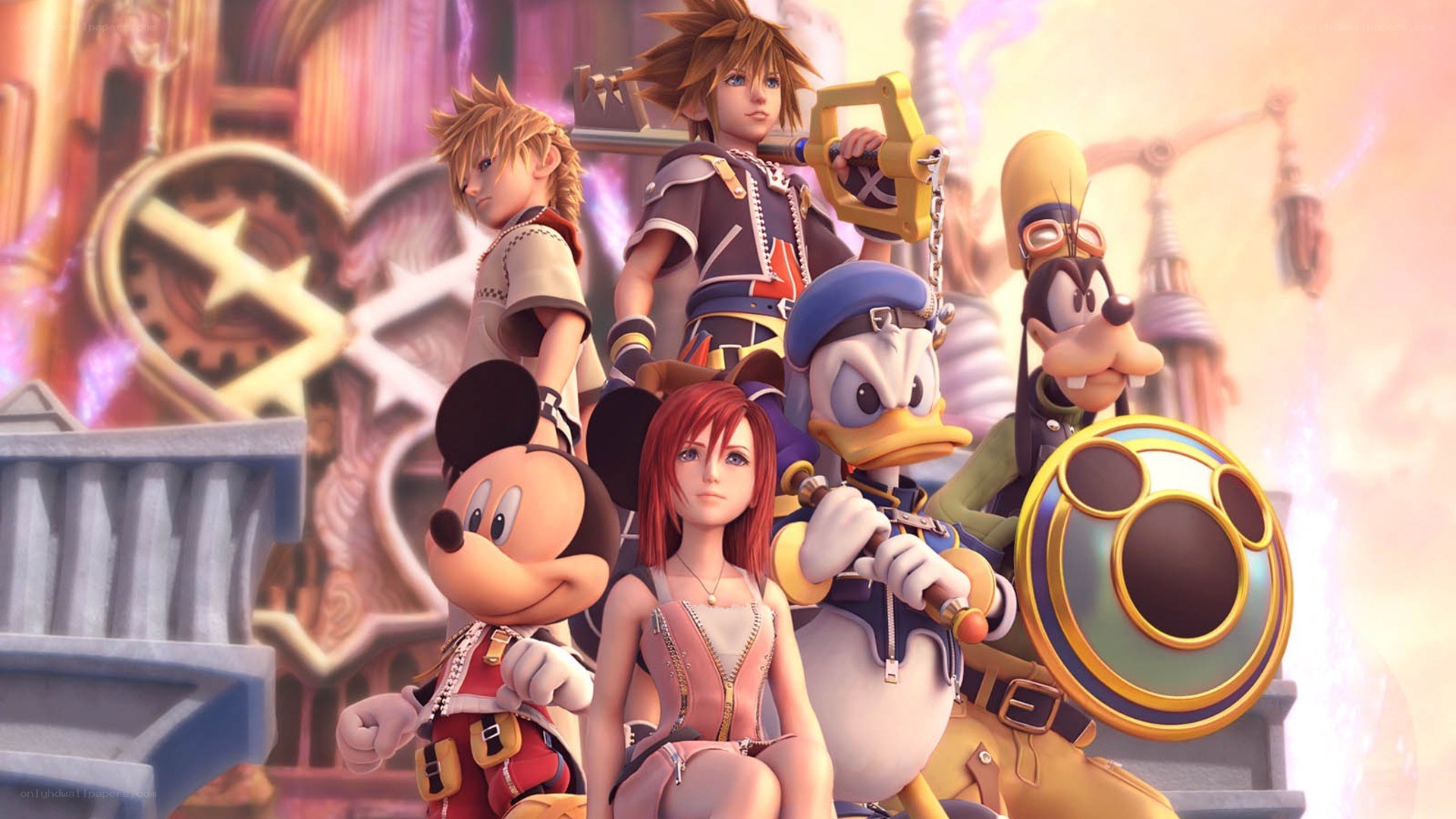 Kingdom Hearts characters group