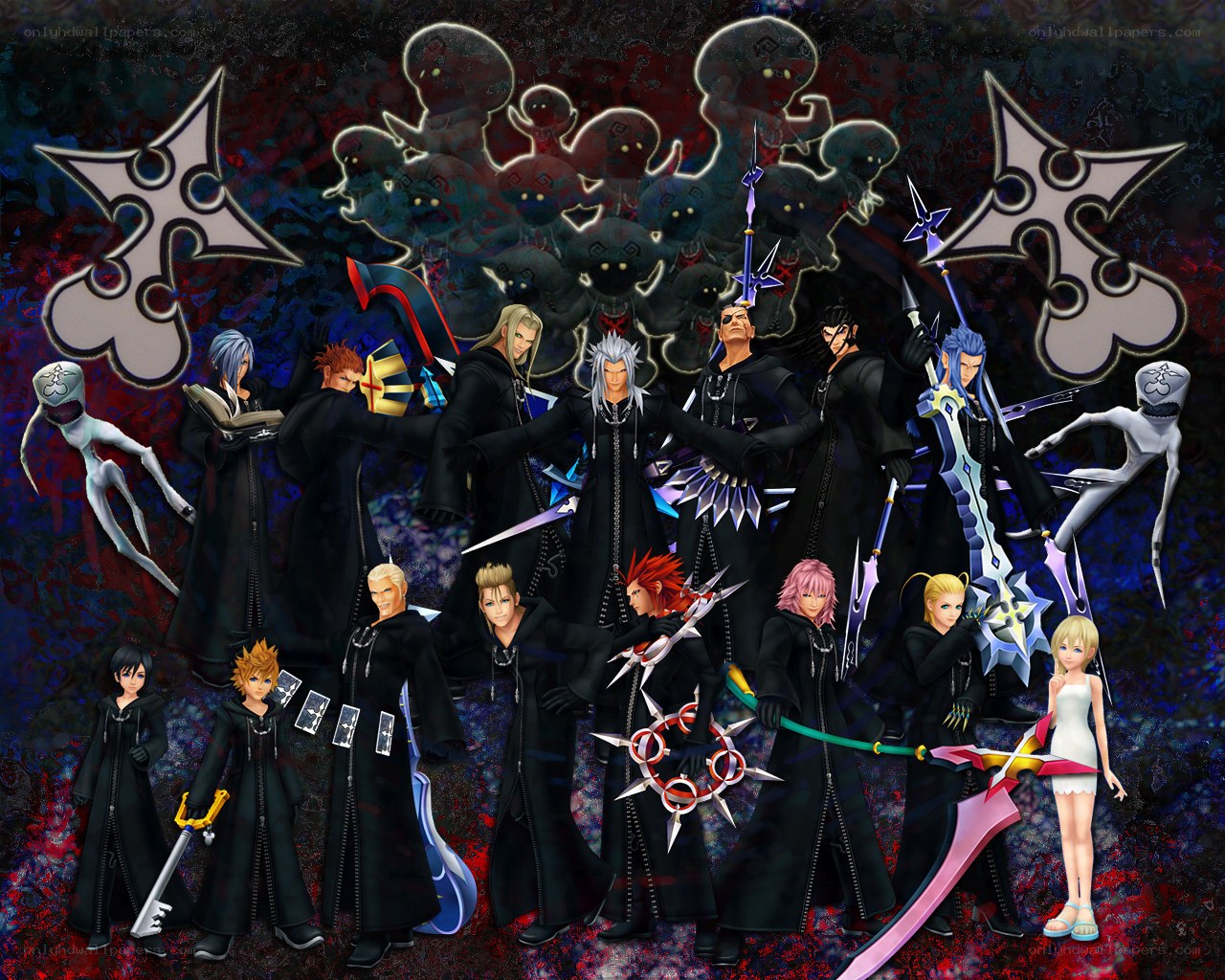 Kingdom Hearts characters group