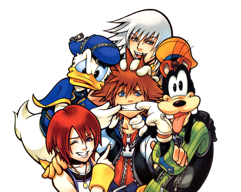 Kingdom Hearts characters group