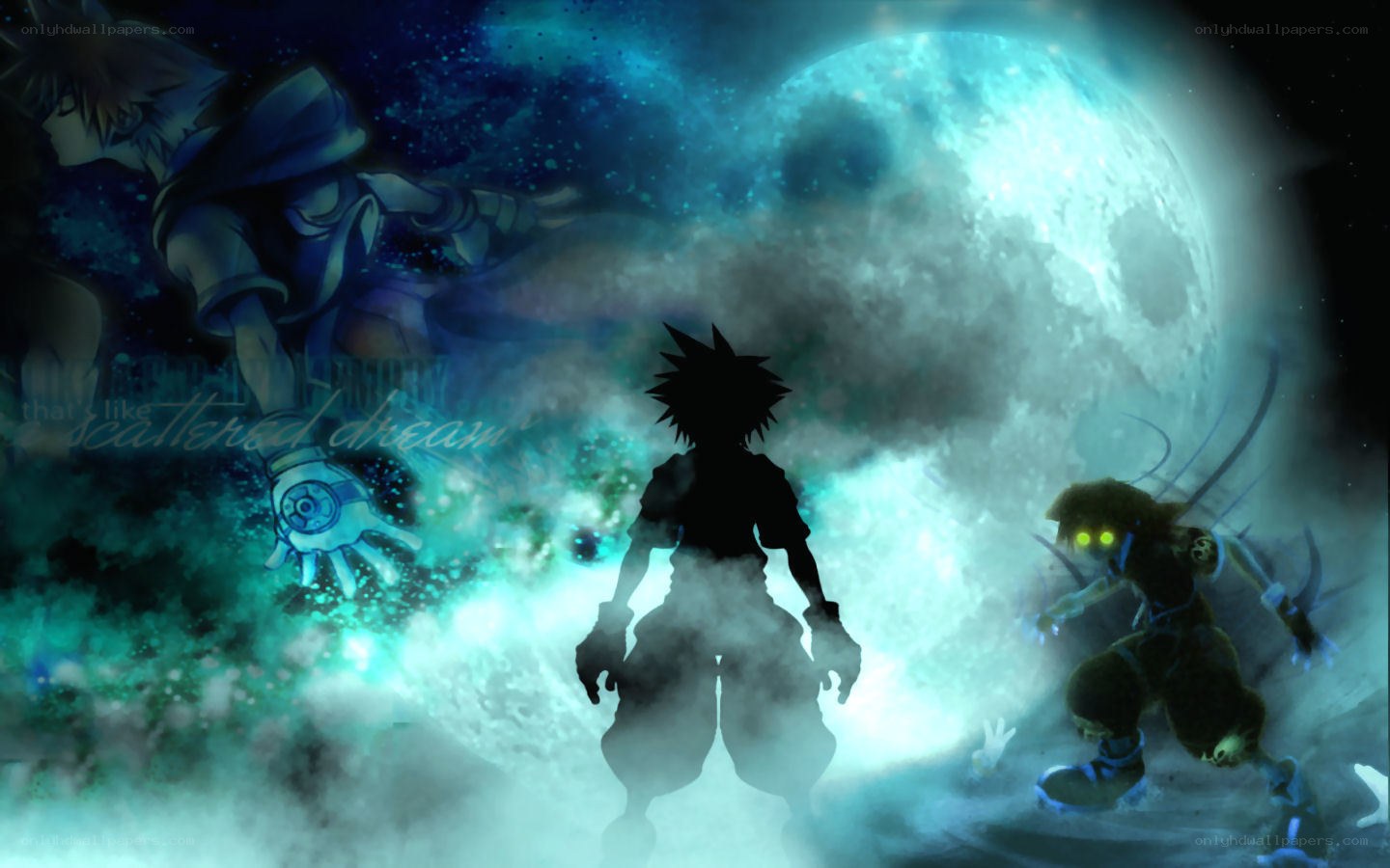 Kingdom Hearts characters in dream